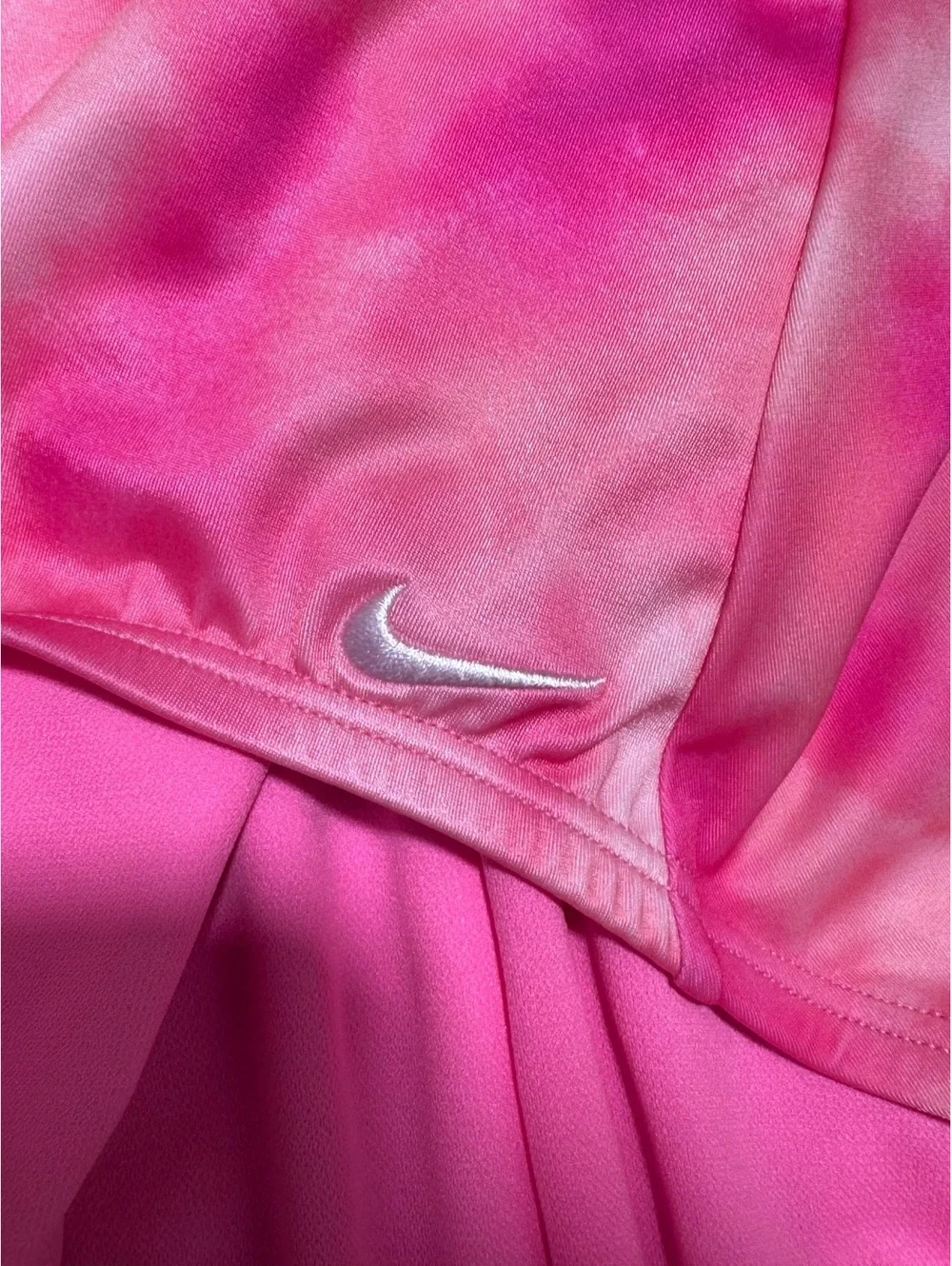 Nike Girls One Piece Swimsuit Size L Pink Tie Dye NESSG722 NWT $48